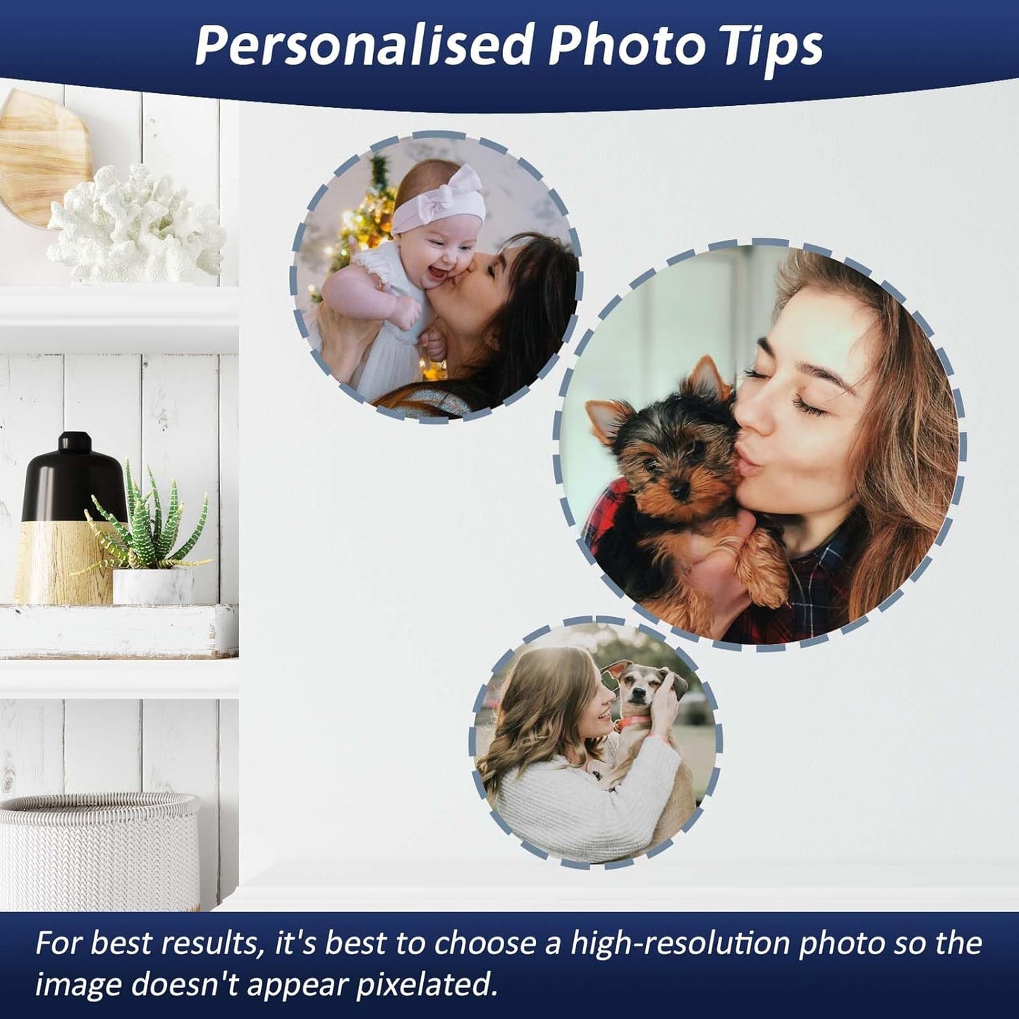 AIRUIXIO14x11 Inch Custom Canvas Prints with Frame | Personalized Photo Canvas for Christmas Gifts | Ideal Family & Pet Wall Art Decor | Custom Canvas Wall Art