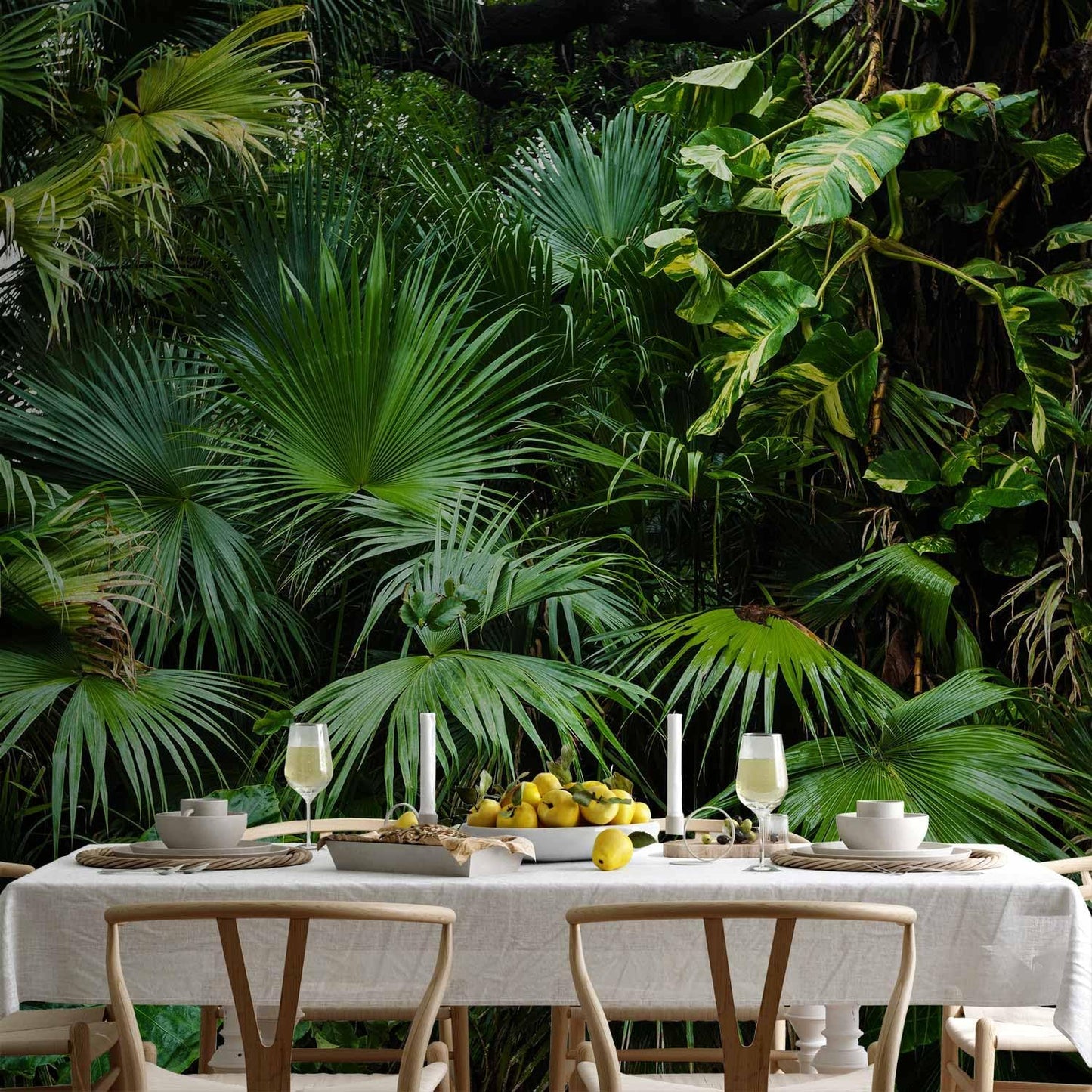 artgeist Wall Mural Tropical 197x138 in - XXL Non-Woven Wallpaper Fleece Wall Decor Photo Print Picture Image Design Home b-B-0312-a-a