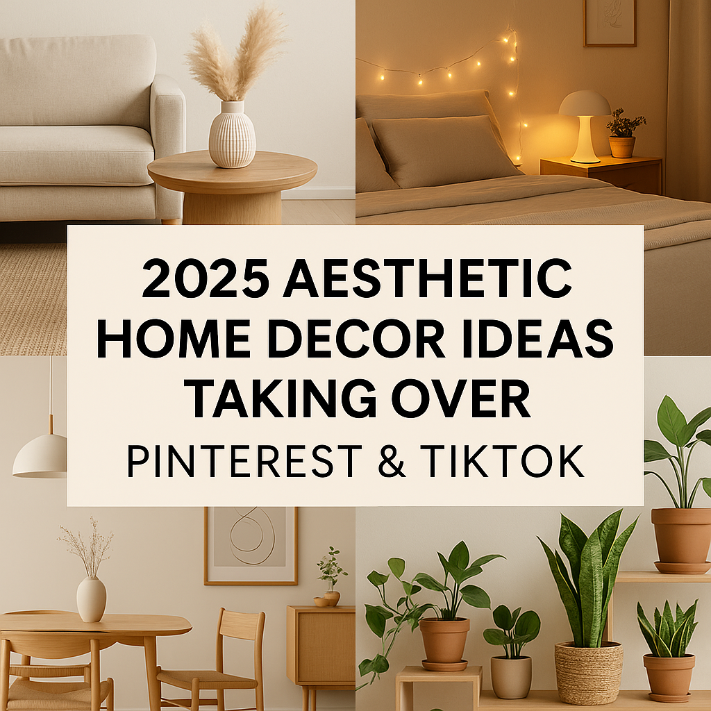 2025 Aesthetic Home Decor Ideas Taking Over Pinterest &amp; TikTok