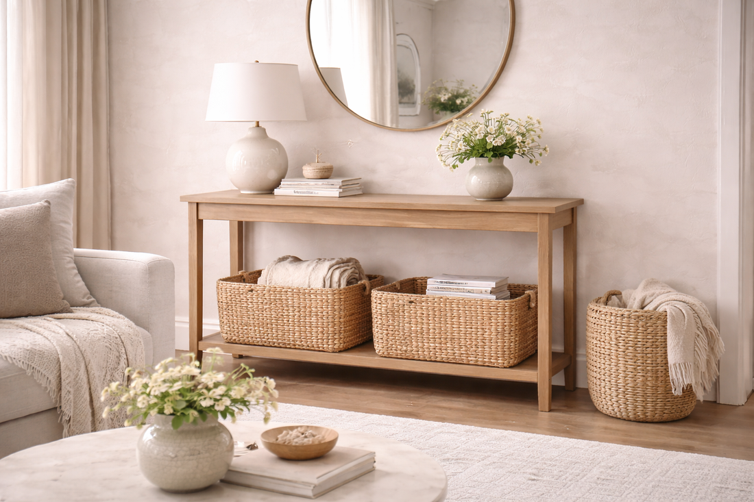 How Woven Baskets Add Storage Without Adding Bulk