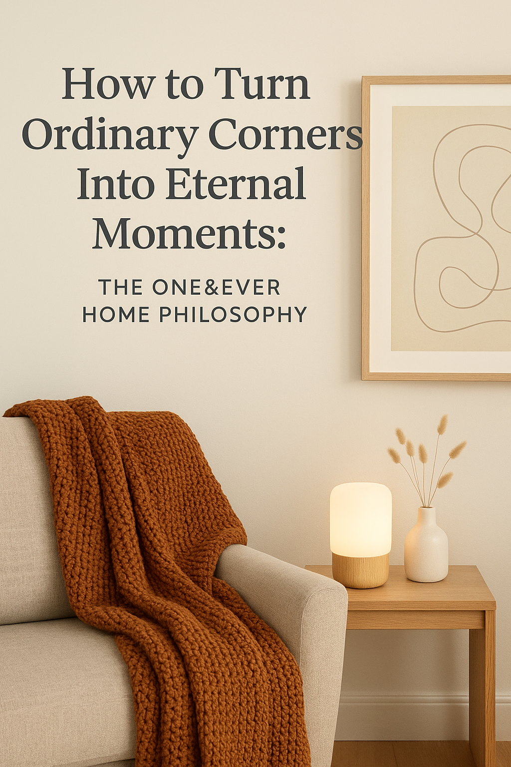 How to Turn Ordinary Corners Into Eternal Moments: The One&amp;Ever Home Philosophy