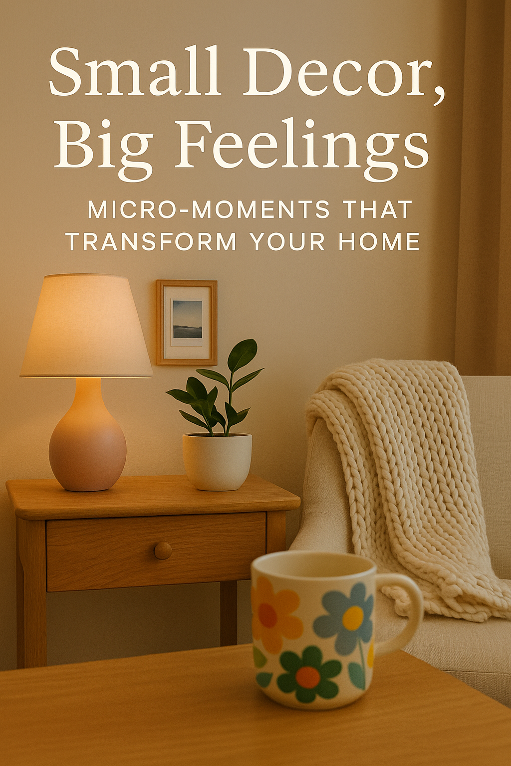 Small Decor, Big Feelings: Micro-Moments That Transform Your Home