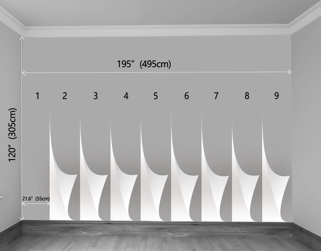 Cute Forest Animals Green Plants Trees Grasslands Composition Watercolor Mural for Interior Wall Decoration（Not Peel and Stick）