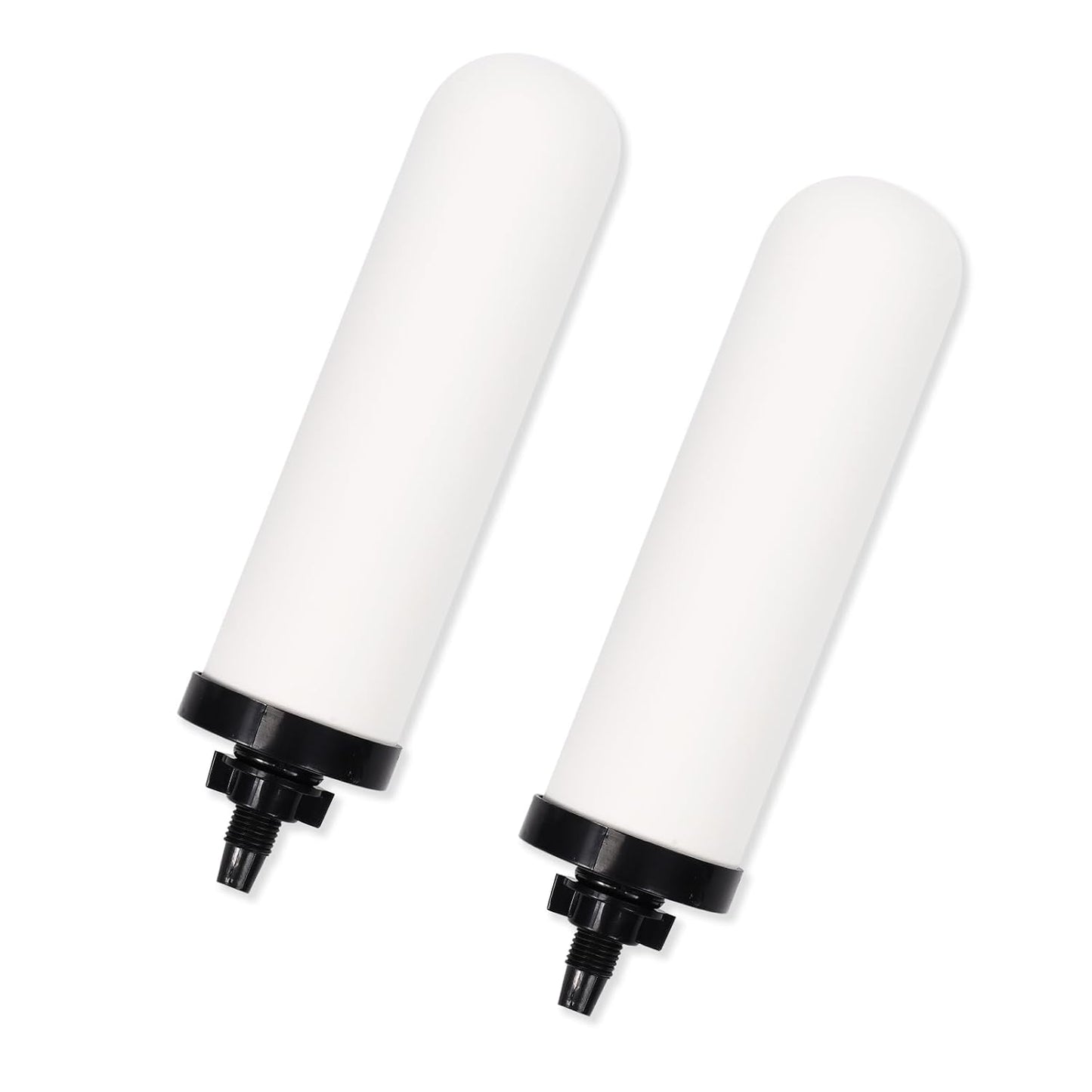 2 PCS 7 inch ceramic water filter Candle,7'' water filter replacement filters with Activated Carbon for Countertop Gravity Water Filter System,Water Cooler Filtration Systems