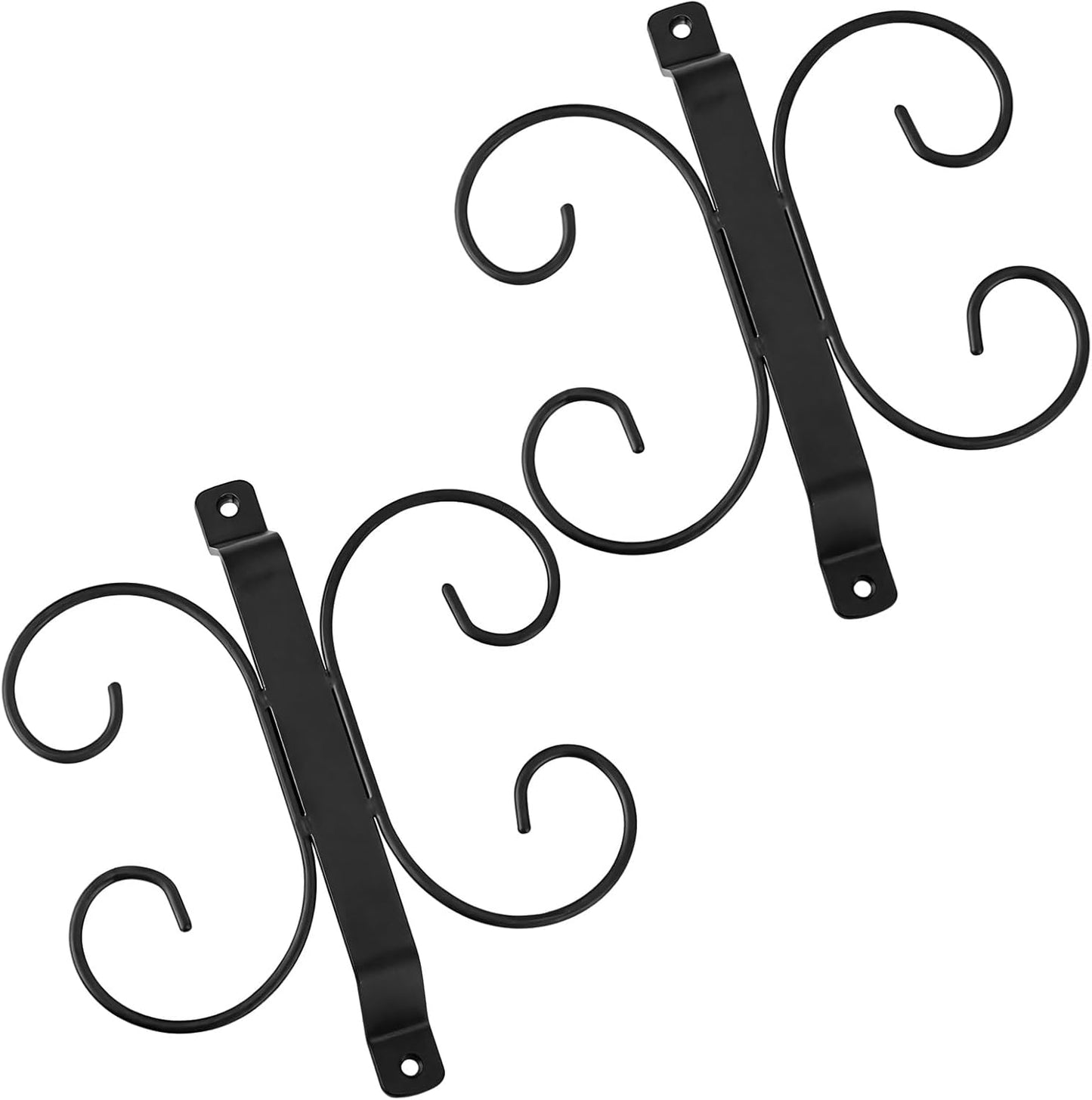 2 PCS Hanging Wine Glass Rack, Iron Wine Glass Drying Rack, Under Cabinet Wine Holder, Holds 4 Glasses, Black, Stylish Roll Design