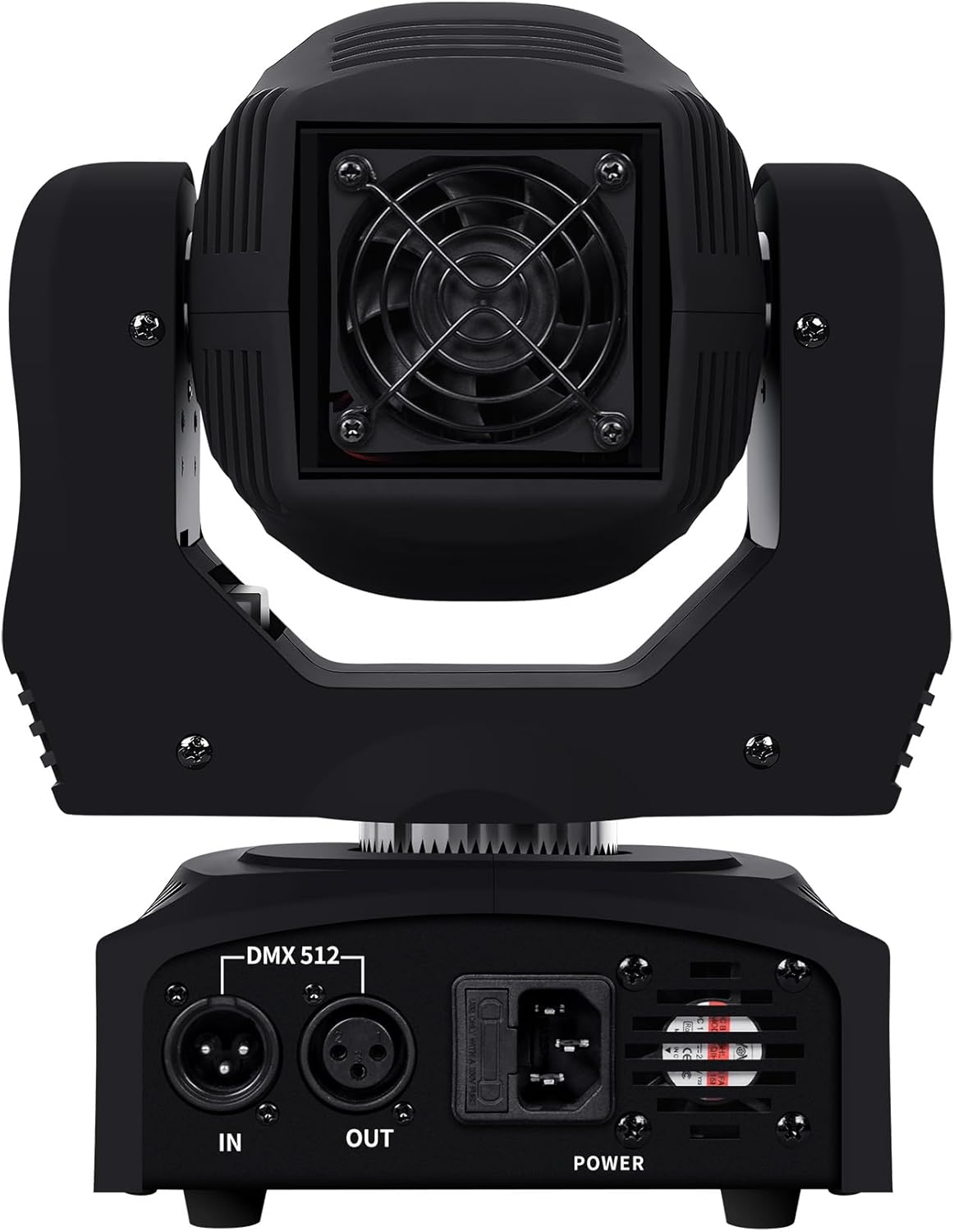 DJCLUB Stage Lights LED Mini Moving Head DJ Light Lyre Projection 60W DJ Spot Lights with 7 Colors 8 Gobos Spotlight DMX 512 with Sound Activated for Disco Home Party Wedding Nightclub