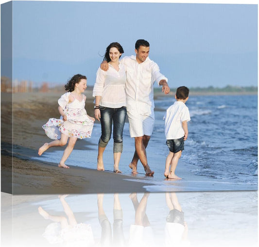 AbcCustomize Custom Canvas Prints,Transform Your Memories into Beautiful Art with Personalized Photo on Canvas,Personalized Canvas Wall Art for Home Decor, Gifts, and Keepsakes