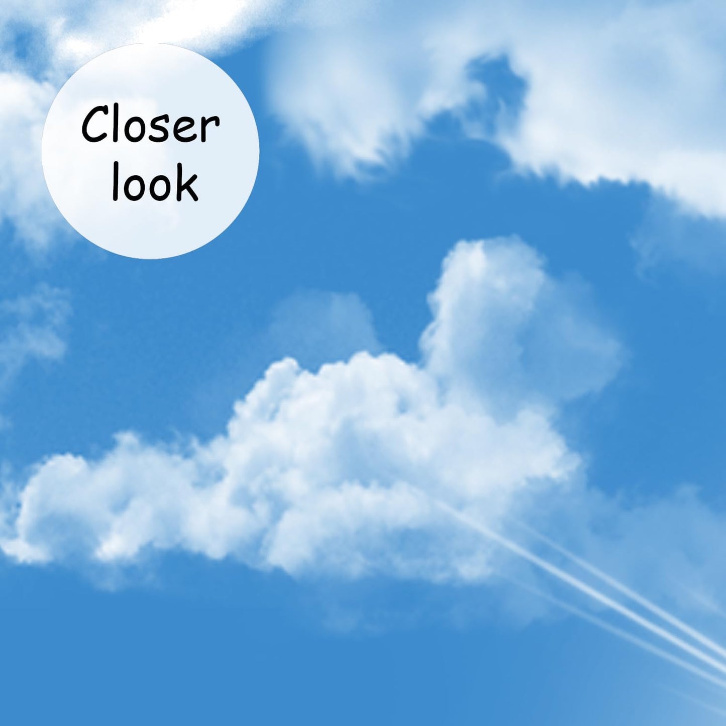 AFZEVEB-Ceiling Mural Blue Sky White Clouds Wallpaper for Living Room 136"x96"(Not Peel and Stick)