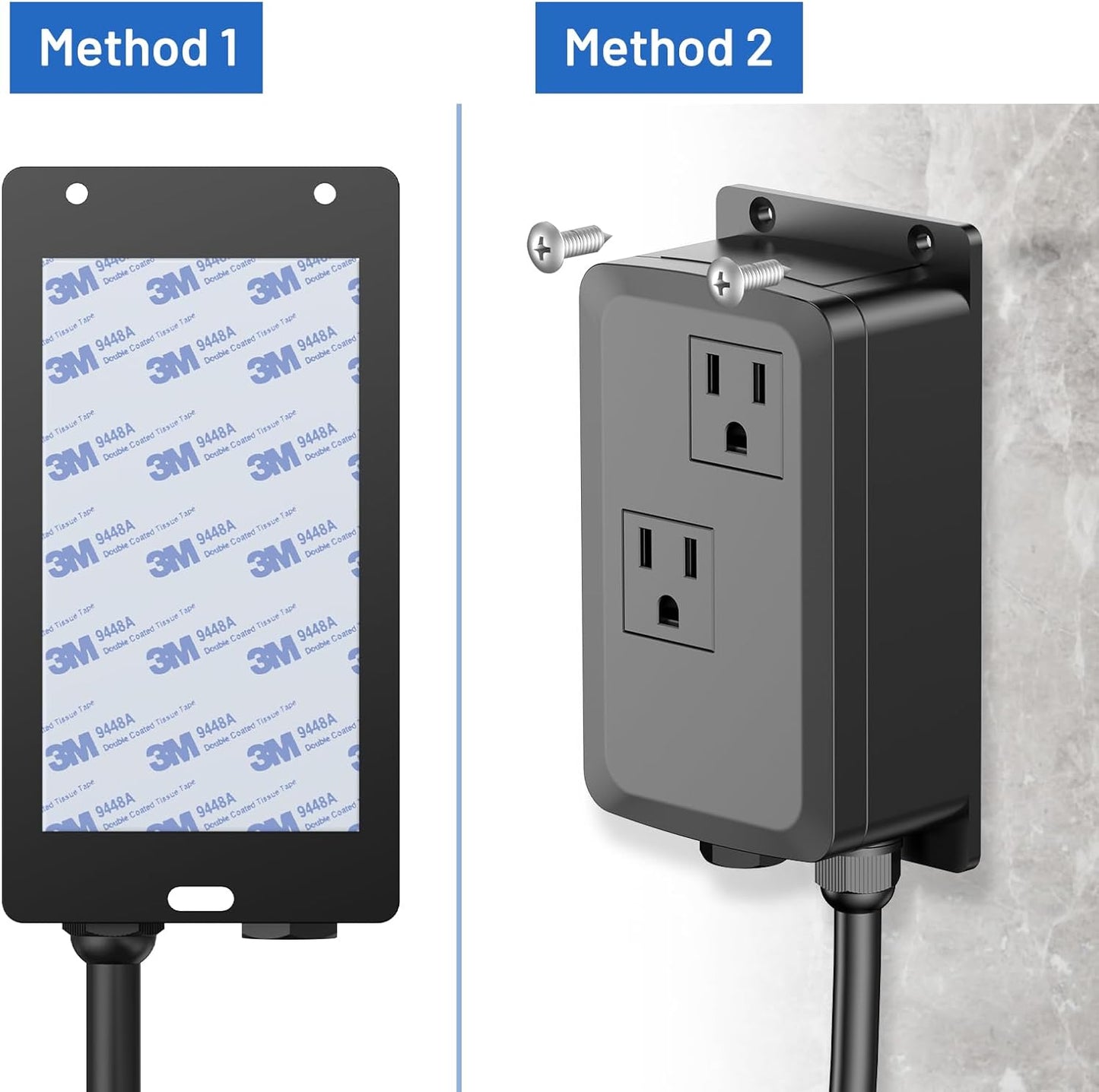 Garbage Disposal Air Switch Kit, UL Listed, Professional Sink Top On/Off Button, Champagne Bronze Finish, Compatible with Delta Faucet, Dual Outlet Universal Fit for All Garbage Disposals