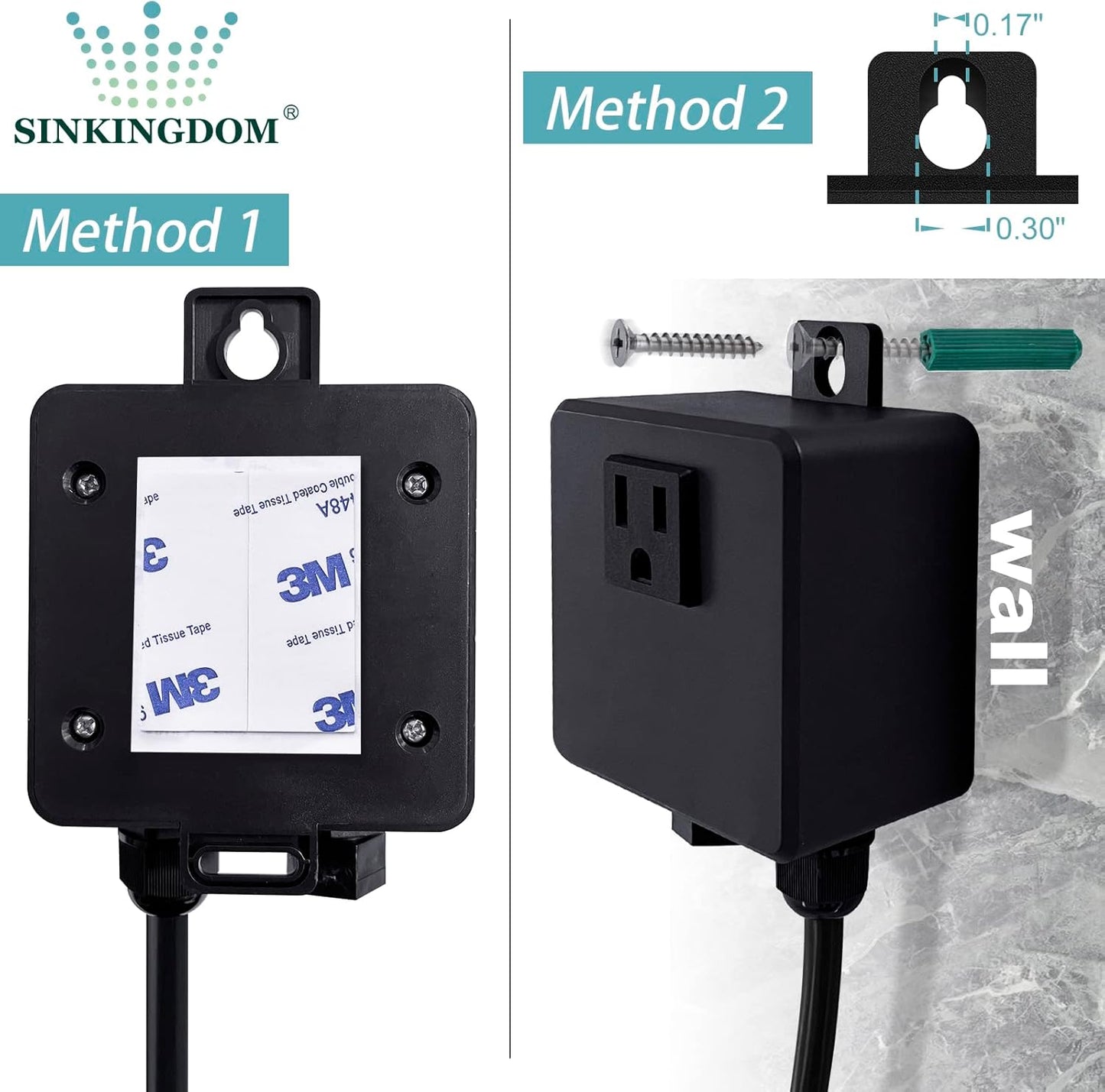 Garbage Disposal SinkTop Air Switch Kit with Long Button,Brass Made Cover,Champagne Bronze