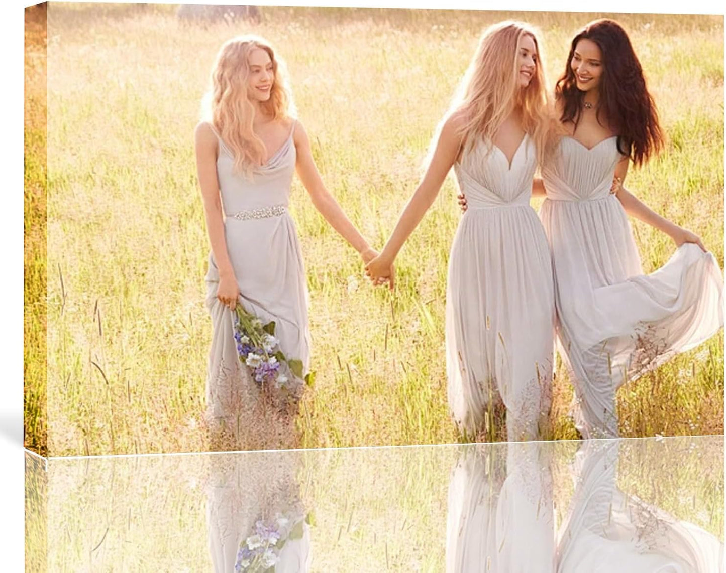 Custom Framed Canvas Prints With Your Photos-Personalized Picture To Canvas Wall Art ，Home Decoration Gifts Holiday Gifts