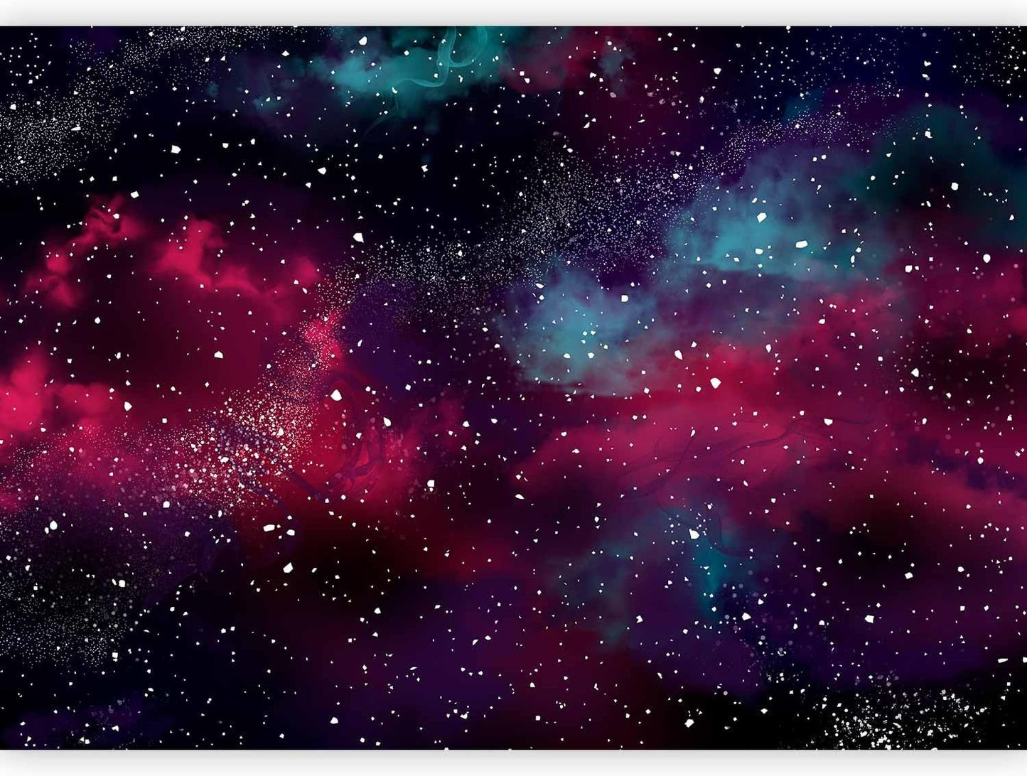 artgeist Wall Mural Space 79x55 in - Non-Woven Wallpaper Fleece Wall Decor Photo Print Picture Image Design Home Mural Galaxy Universe Cosmos Sky a-A-10326-a-a