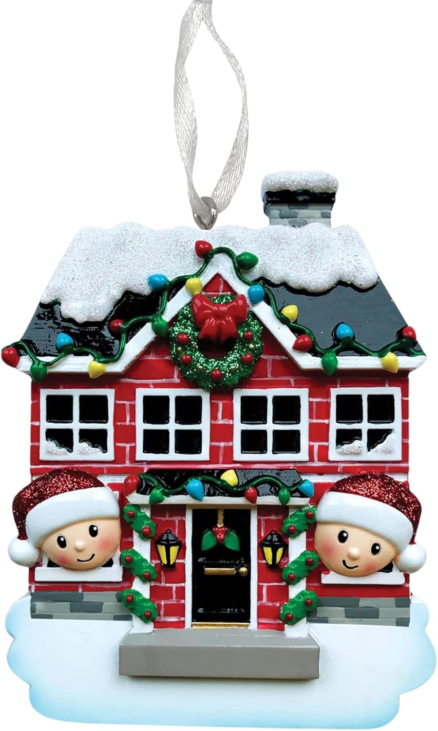 2025 Family Christmas Ornament – Personalized Ornament for Families – Custom Family Ornament – Holiday Tree Decoration Keepsake Gift (Family of 2)