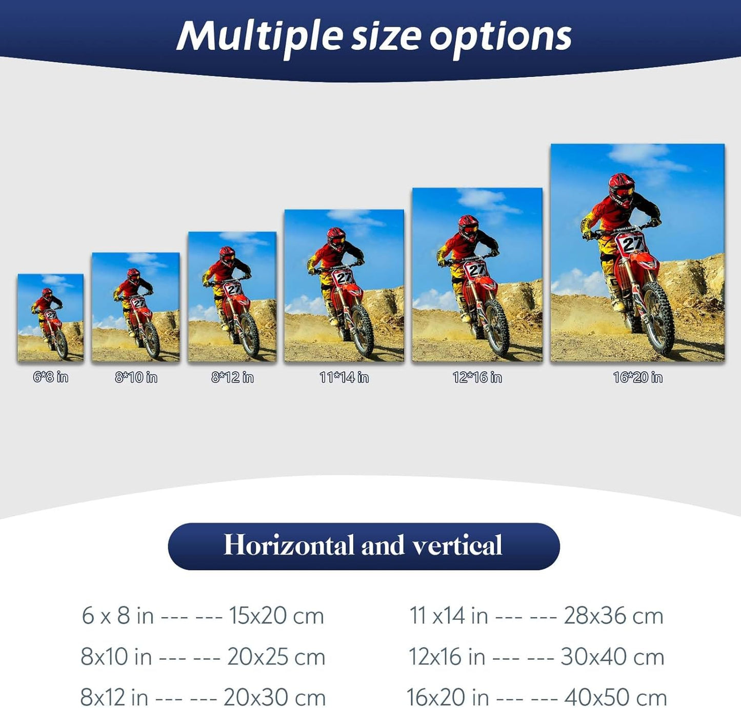 AIRUIXIO Custom Canvas Prints with Frame | Personalized Photo Canvas for Christmas Gifts | Ideal Family & Pet Wall Art Decor | Custom Canvas Wall Art 8x10Inch