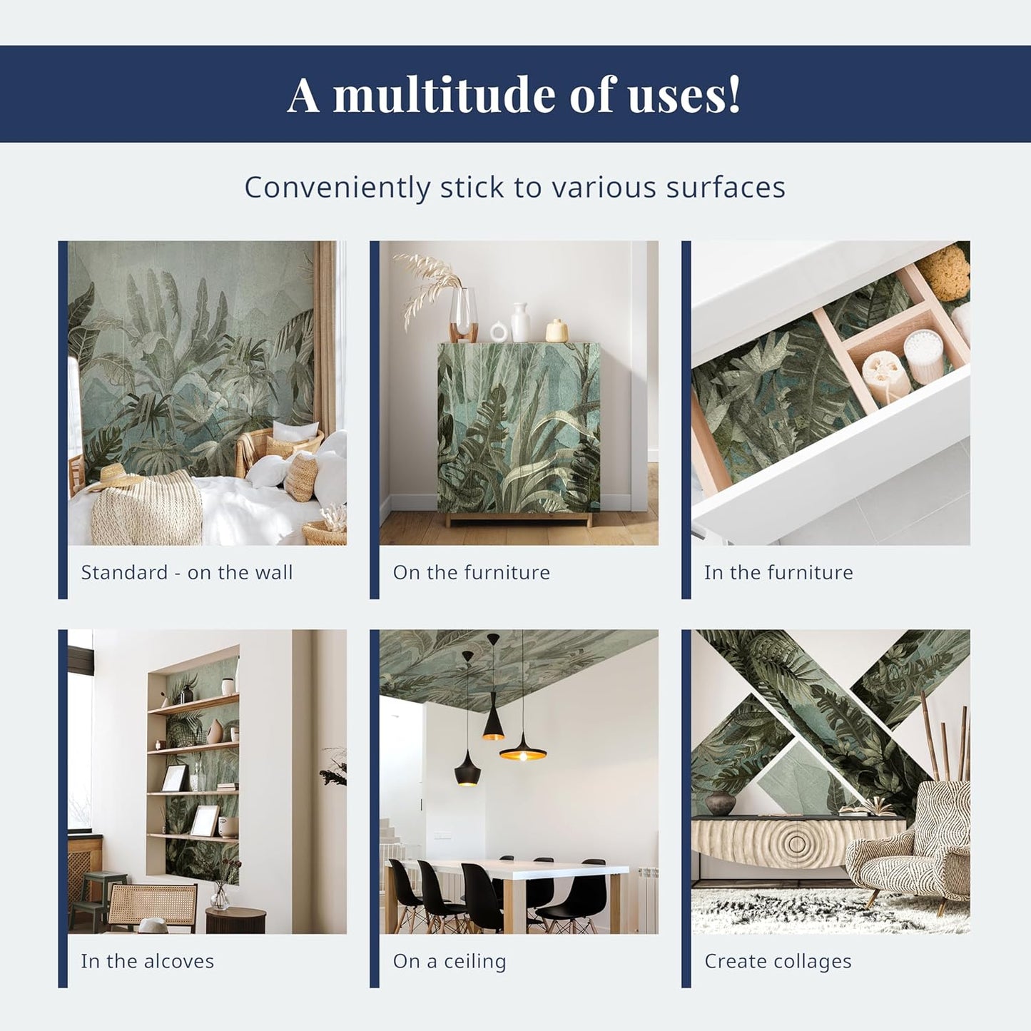 artgeist Wall Mural Peel and Stick Mountains 212x98 in - XXL Self-Adhesive Corner Wallpaper Removable Large Sticker Foil Angle Wallpaper Mountains Lake Birds Landscape c-C-10113-a-a