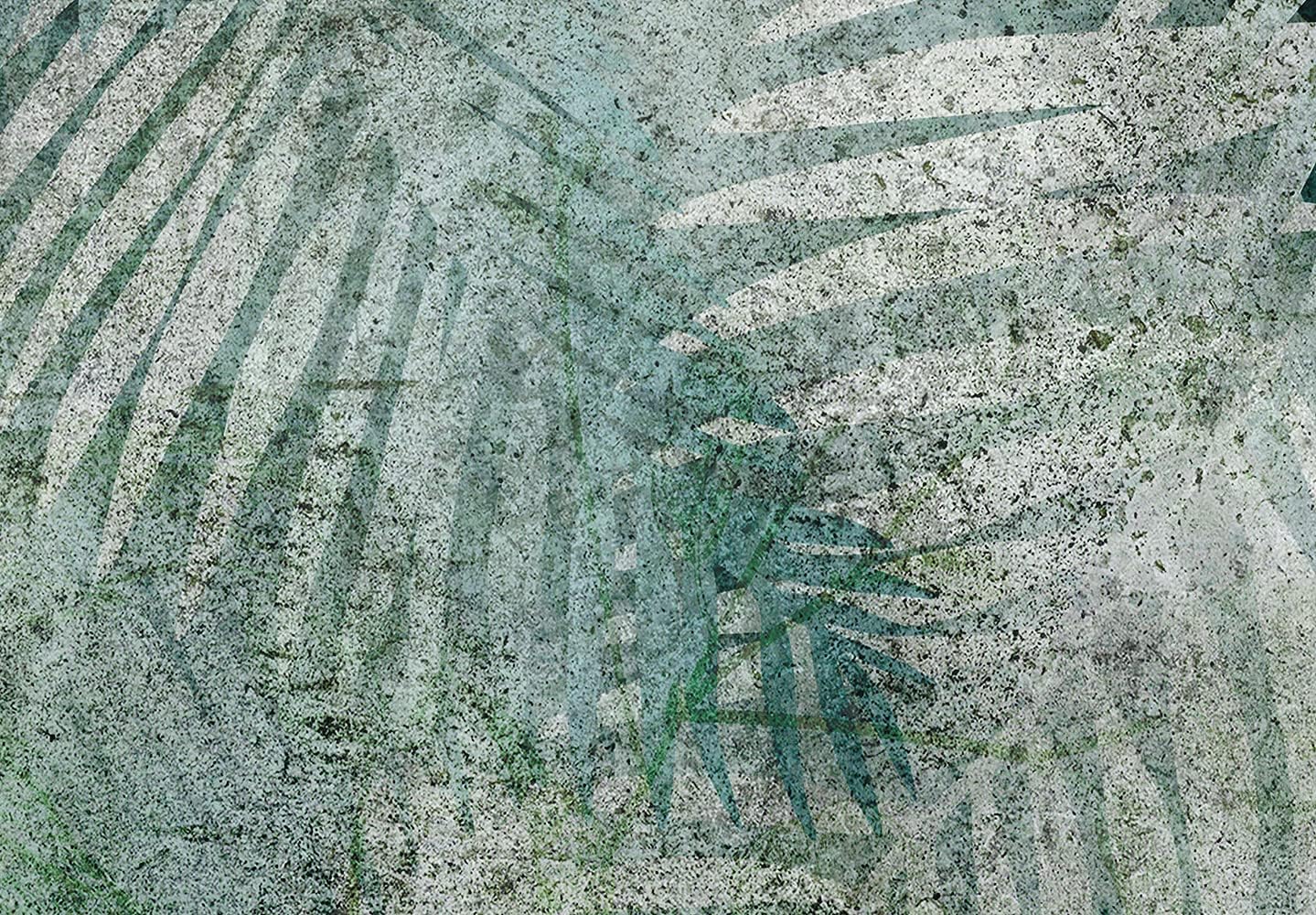 artgeist Wall Mural Leaves 77x55 in - XXL Peel and Stick Self-Adhesive Wallpaper Removable Large Sticker Foil Wall Decor Print Picture Image Design Nature Botanical Plants Palm Abstract b-C-0861-a-a