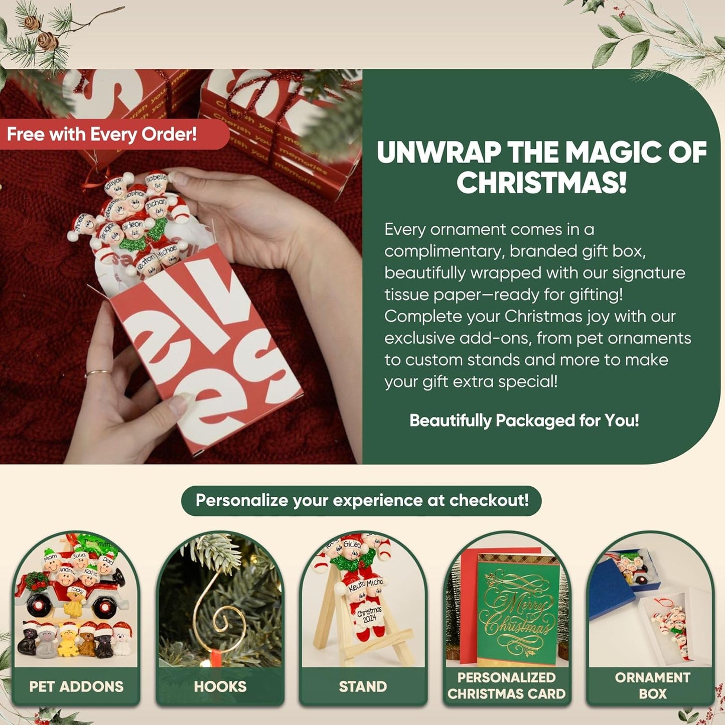 3D Personalized Babys First Christmas Ornament 2025 Girl | Baby's First Christmas Ornament 2025 Baby Ornaments for Xmas Tree My 1st Xmas Ornaments for Couples New Parents - Pink Polka Dot Baby Girl