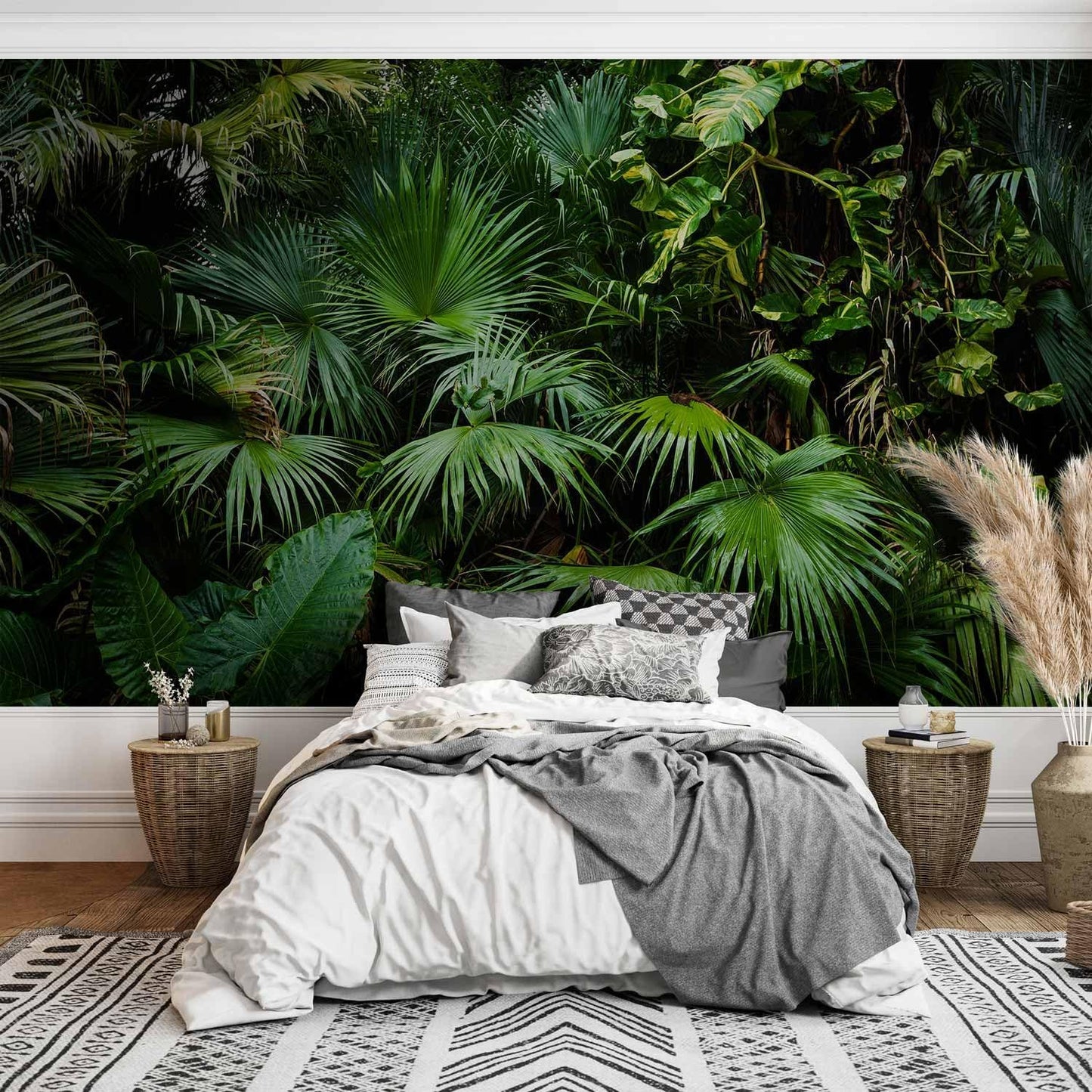 artgeist Wall Mural Tropical 79"x55" XXL Peel and Stick Self-Adhesive Wallpaper Removable Large Sticker Foil Wall Decor Print Picture Image Design