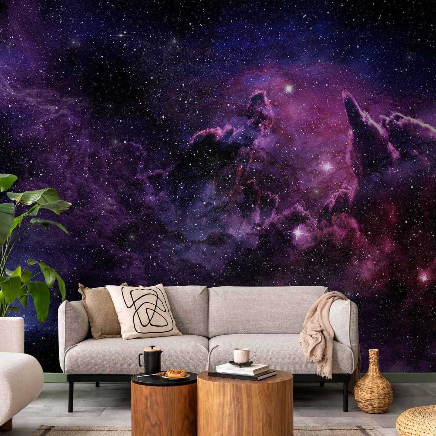 artgeist Wall Mural Cosmos Galaxy 118x83 in - XXL Non-Woven Wallpaper Fleece Wall Decor Photo Print Picture Image Design Home a-C-0022-a-a