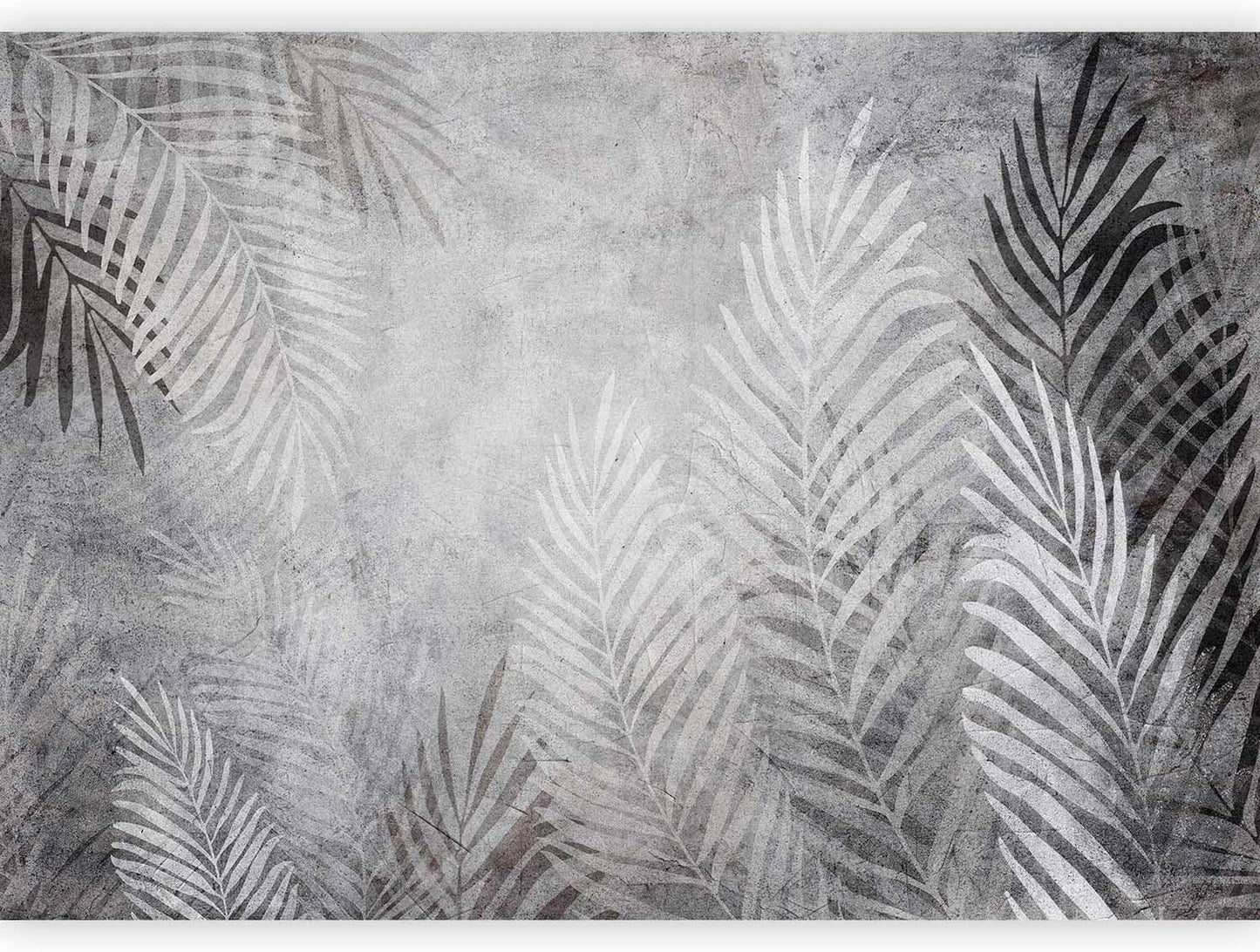 artgeist Wall Mural Leaves 193x138 in - XXL Peel and Stick Self-Adhesive Wallpaper Removable Large Sticker Foil Wall Decor Print Picture Image Design Palm Abstract Nature Botanical b-C-0855-a-a