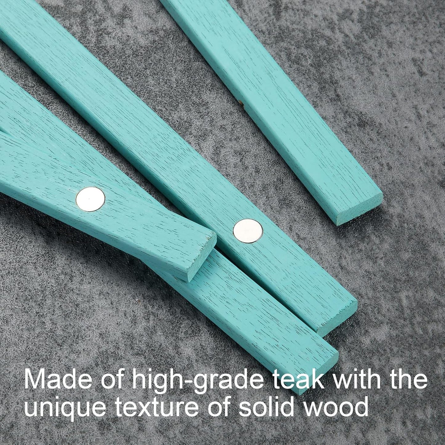 FALAMON Magnetic Poster Hanger Frame, 20x30 20x24 20x28 20x20 Solid Wood Magnetic Frame for Posters, Prints, Photos, Pictures, Maps, Scrolls, and Canvas Artwork (Light Blue, 20")