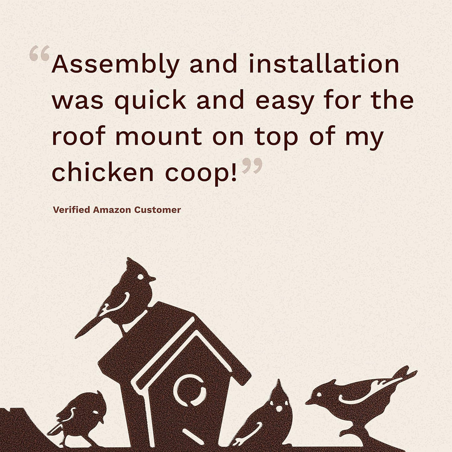 EZ Vane Birdhouse Weathervane — Roof Mount, Wind Cups, Antique Copper Finish, Steel with Durable Triple Powder Coating, Handcrafted in USA