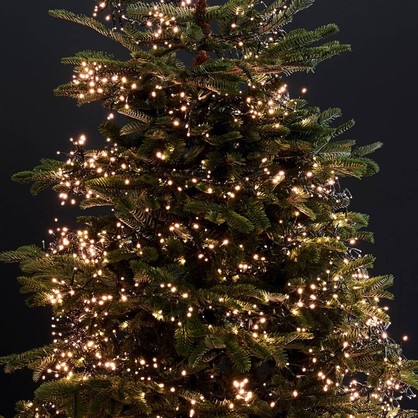 Dazzle Bright 132FT 400 LED Christmas Lights, Christmas String Lights Plug in with 8 Modes, Waterproof Christmas Decorations for Xmas Indoor Outdoor Party Home Tree Decor, Warm White