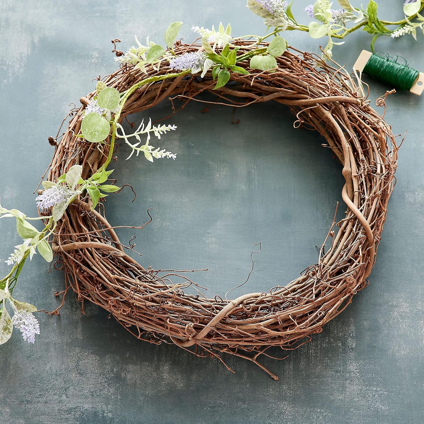 18" Natural Grapevine Wreath by Ashland - Ready-to-Decorate Rustic Home Decor for Weddings, Birthdays, Parties, and Holidays - Bulk 15 Pack